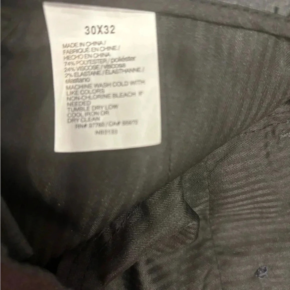 Perry Ellis Portfolio Modern Fit Men’s Dress Up Pants 30 x 32 NWT - Picture 4 of 5